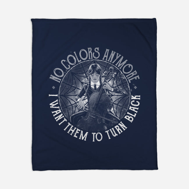 No Colors-None-Fleece-Blanket-teesgeex