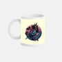 Crow From The Underworld-None-Mug-Drinkware-glitchygorilla