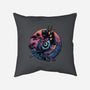 Crow From The Underworld-None-Removable Cover w Insert-Throw Pillow-glitchygorilla