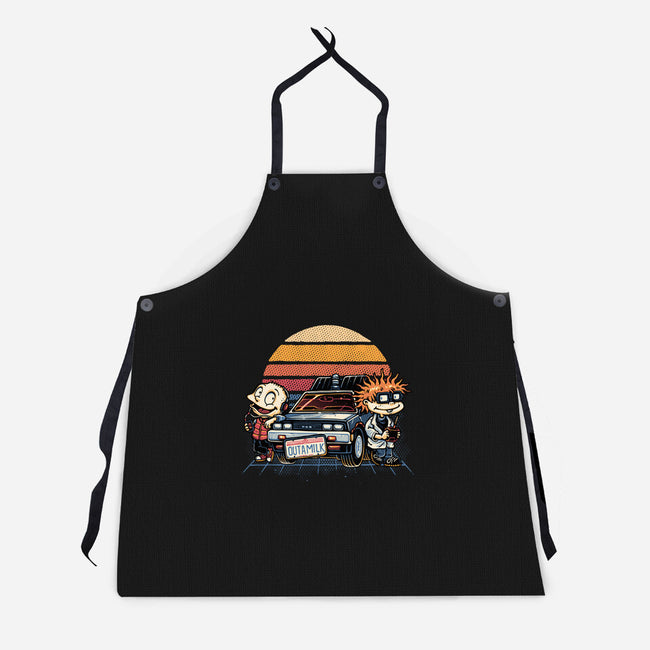 Outamilk-Unisex-Kitchen-Apron-glitchygorilla