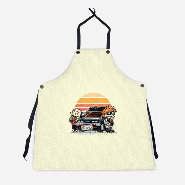Outamilk-Unisex-Kitchen-Apron-glitchygorilla