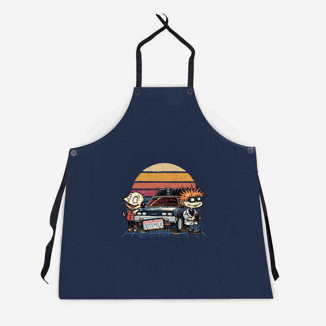 Outamilk-Unisex-Kitchen-Apron-glitchygorilla