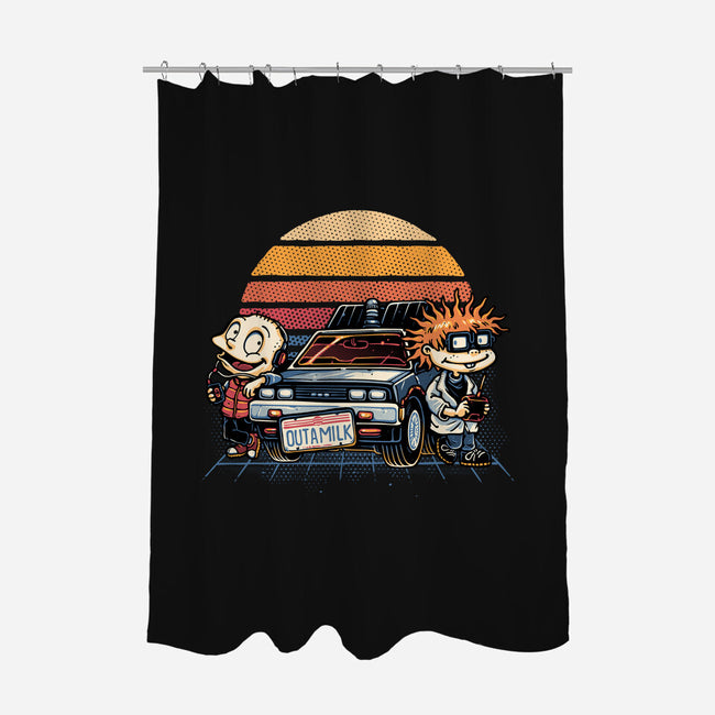 Outamilk-None-Polyester-Shower Curtain-glitchygorilla
