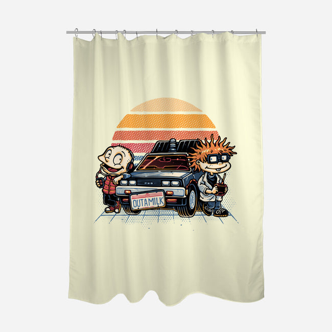 Outamilk-None-Polyester-Shower Curtain-glitchygorilla