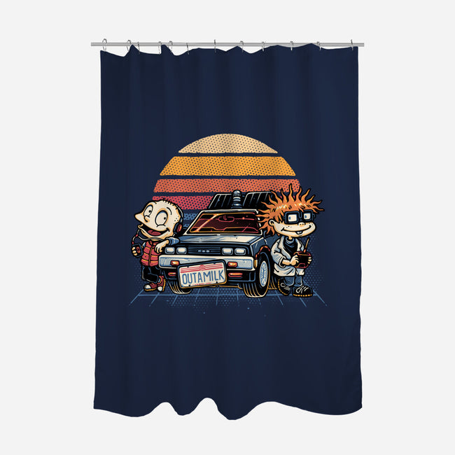 Outamilk-None-Polyester-Shower Curtain-glitchygorilla