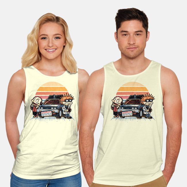 Outamilk-Unisex-Basic-Tank-glitchygorilla