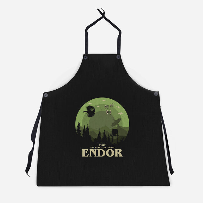 Visit Endor-Unisex-Kitchen-Apron-turborat14