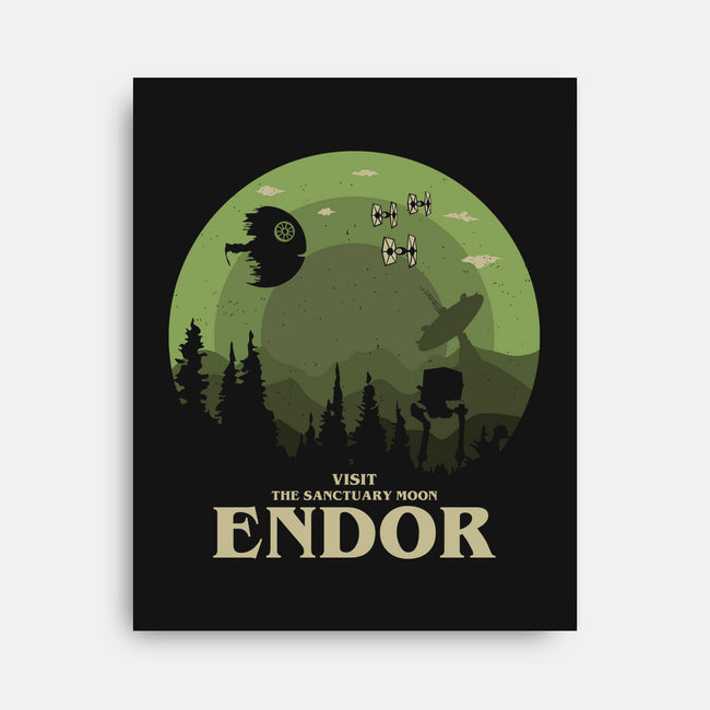 Visit Endor-None-Stretched-Canvas-turborat14