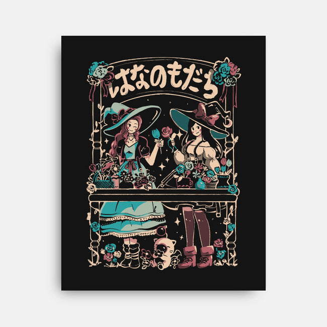 Flower Witches-None-Stretched-Canvas-Arigatees