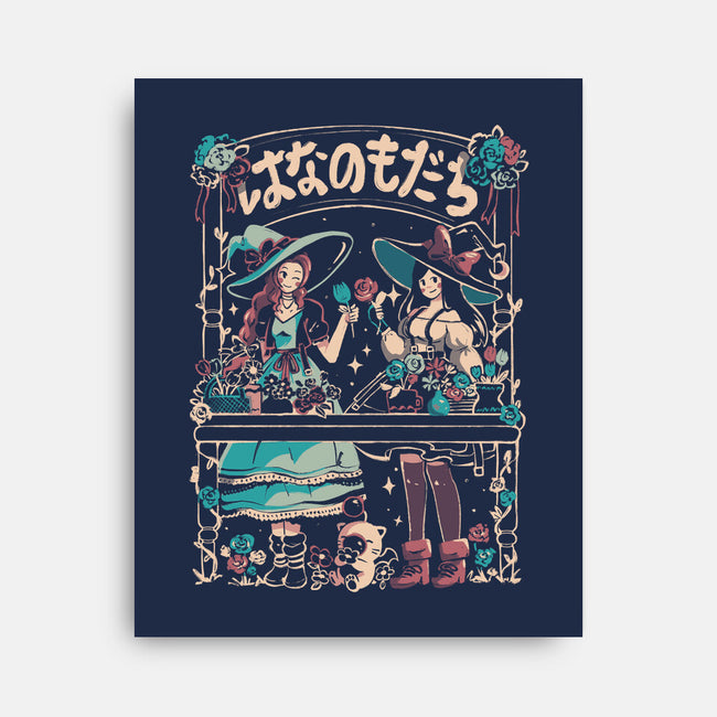 Flower Witches-None-Stretched-Canvas-Arigatees