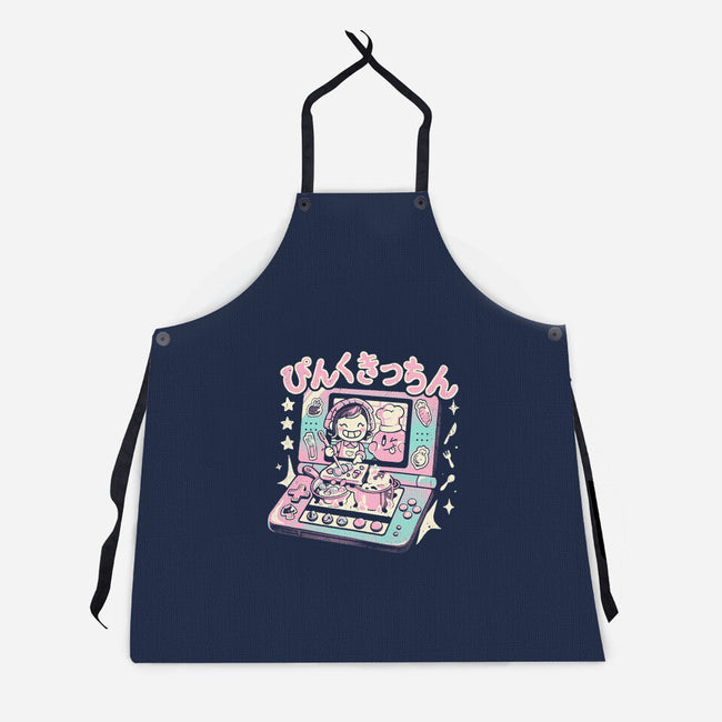Pink Kitchen-Unisex-Kitchen-Apron-Arigatees
