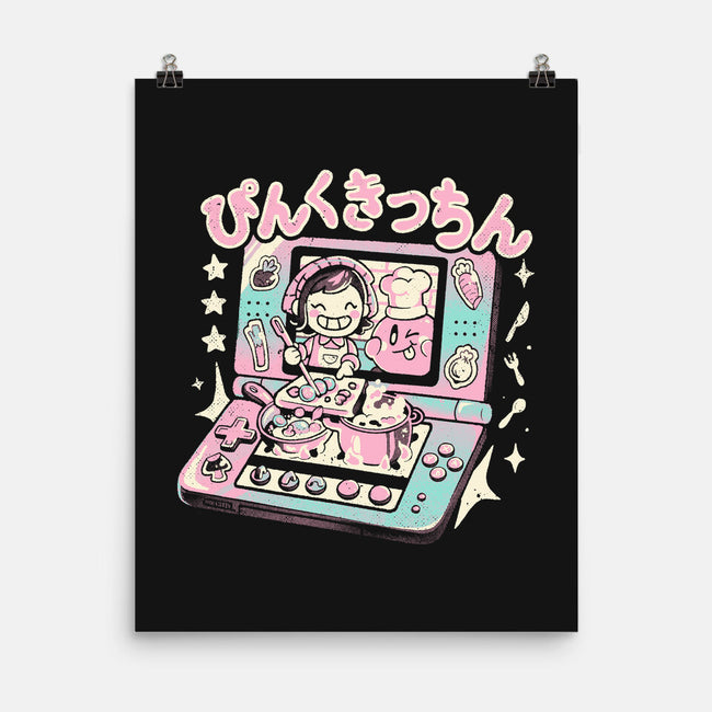 Pink Kitchen-None-Matte-Poster-Arigatees