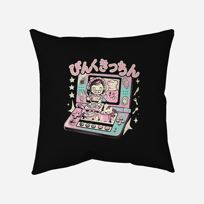 Pink Kitchen-None-Removable Cover w Insert-Throw Pillow-Arigatees