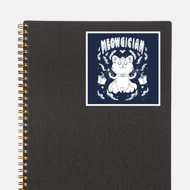 Meowgician-None-Glossy-Sticker-Tri haryadi