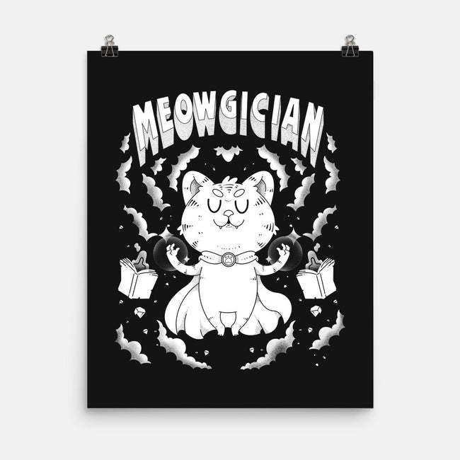 Meowgician-None-Matte-Poster-Tri haryadi