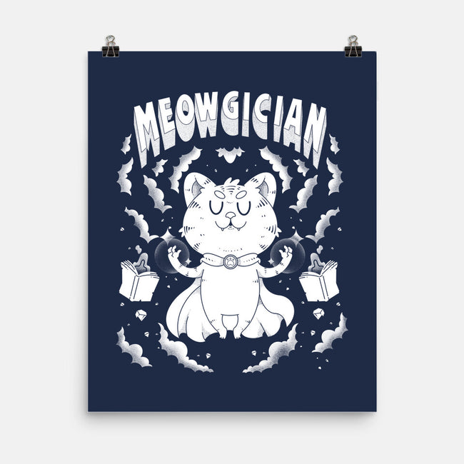 Meowgician-None-Matte-Poster-Tri haryadi