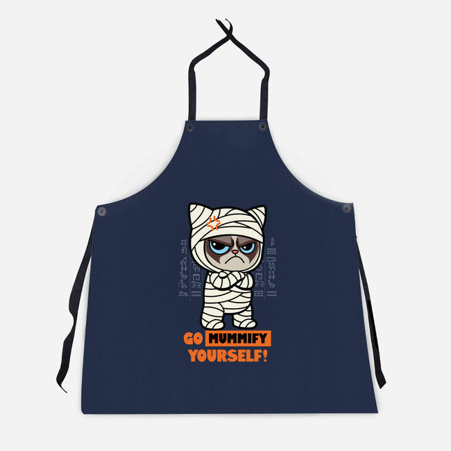 Grumpy Mummy-Unisex-Kitchen-Apron-Boggs Nicolas