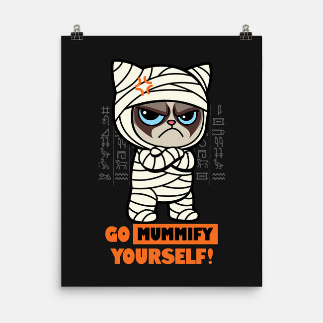 Grumpy Mummy-None-Matte-Poster-Boggs Nicolas