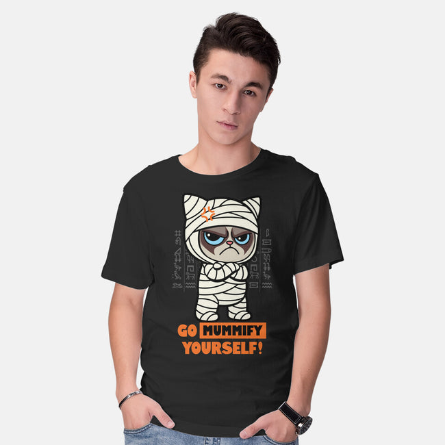 Grumpy Mummy-Mens-Basic-Tee-Boggs Nicolas