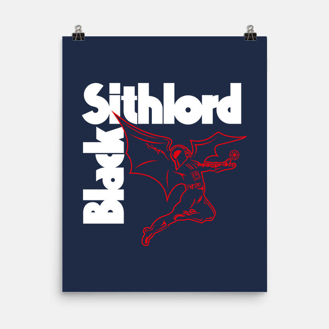Black Sithlord-None-Matte-Poster-CappO
