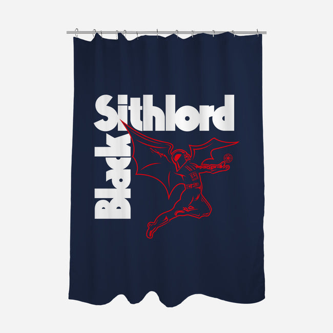 Black Sithlord-None-Polyester-Shower Curtain-CappO