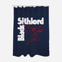 Black Sithlord-None-Polyester-Shower Curtain-CappO