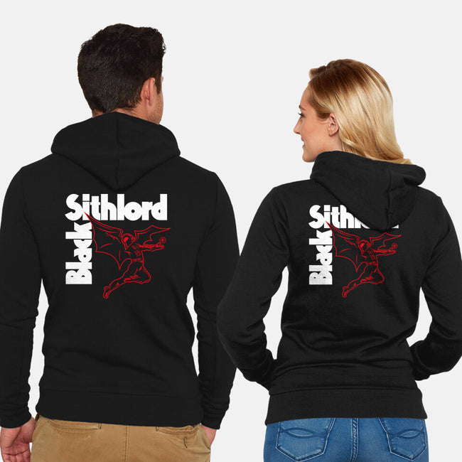 Black Sithlord-Unisex-Zip-Up-Sweatshirt-CappO