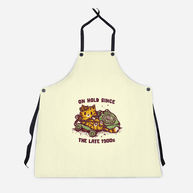 On Hold Since The Late 1900s-Unisex-Kitchen-Apron-kg07