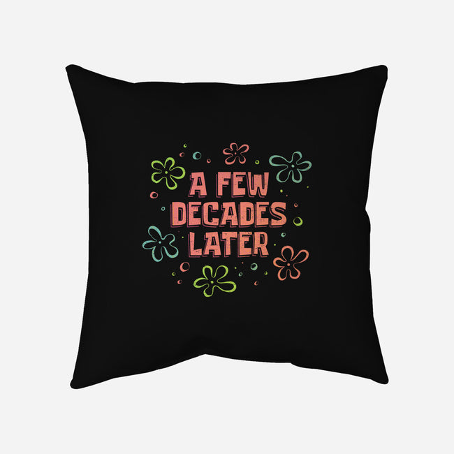 A Few Decades Later-None-Removable Cover w Insert-Throw Pillow-kg07