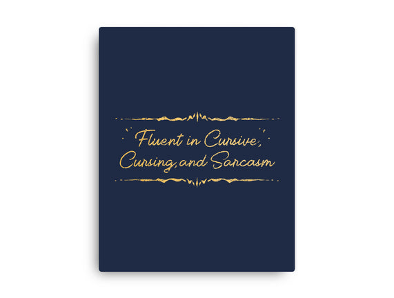Fluent In Cursive