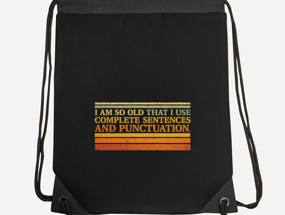 Complete Sentences And Punctuation