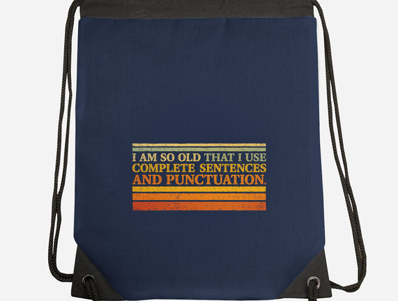 Complete Sentences And Punctuation