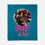 Scary Vibes Only Please-None-Fleece-Blanket-imisko