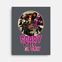Scary Vibes Only Please-None-Stretched-Canvas-imisko