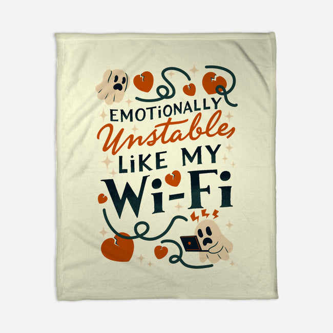 Emotionally Unstable-None-Fleece-Blanket-FunkVampire