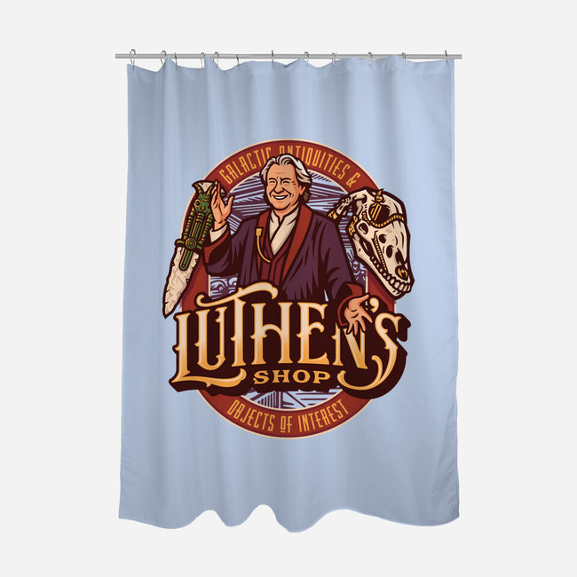 Luthen's Shop-None-Polyester-Shower Curtain-Wheels