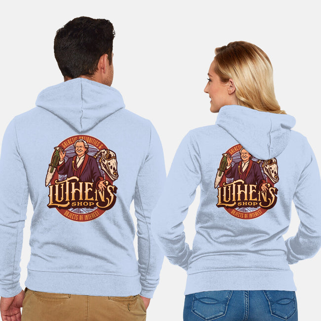 Luthen's Shop-Unisex-Zip-Up-Sweatshirt-Wheels
