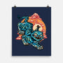 The Glowing Tiger-None-Matte-Poster-glitchygorilla