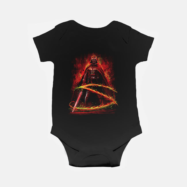 The Mark Of Sith-Baby-Basic-Onesie-zascanauta