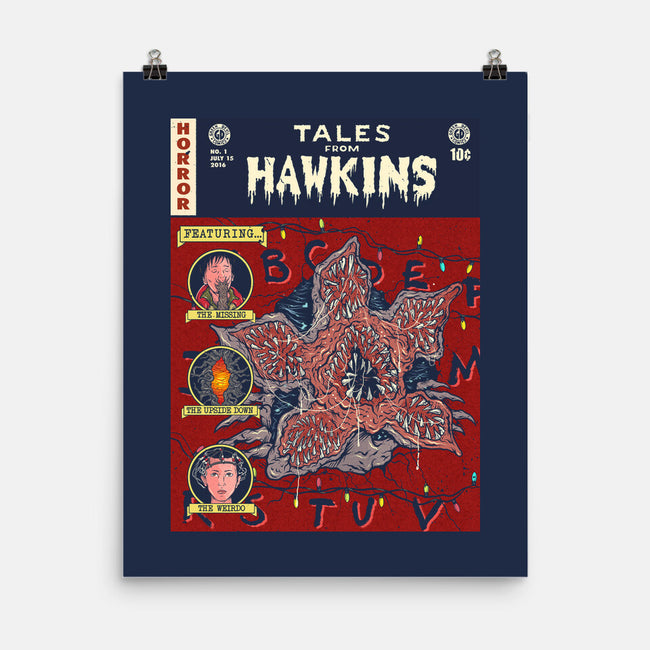 Tales From Hawkins 1-None-Matte-Poster-Green Devil