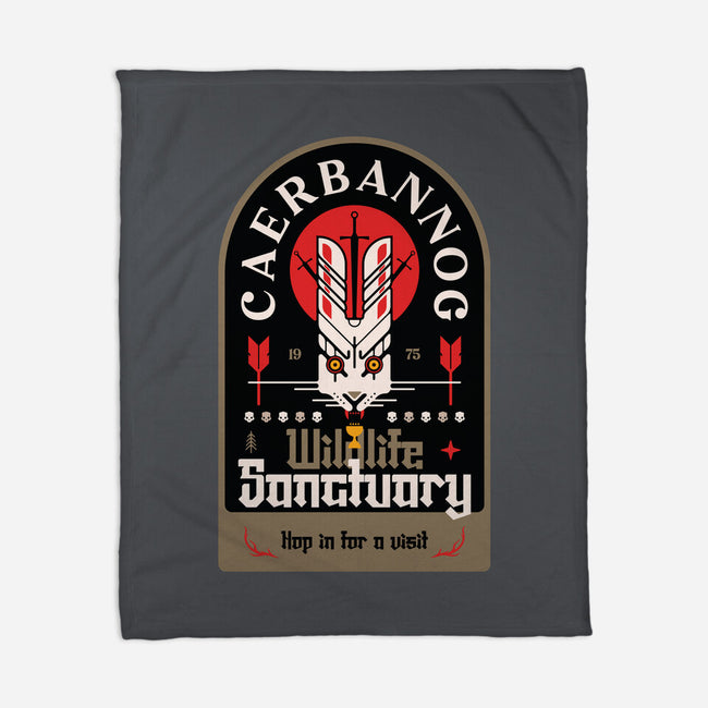 Wildlife Sanctuary-None-Fleece-Blanket-BadBox