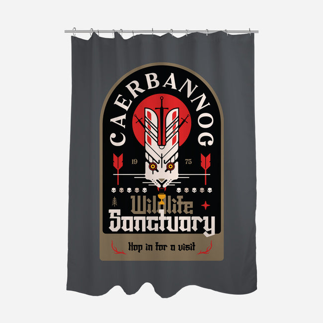 Wildlife Sanctuary-None-Polyester-Shower Curtain-BadBox