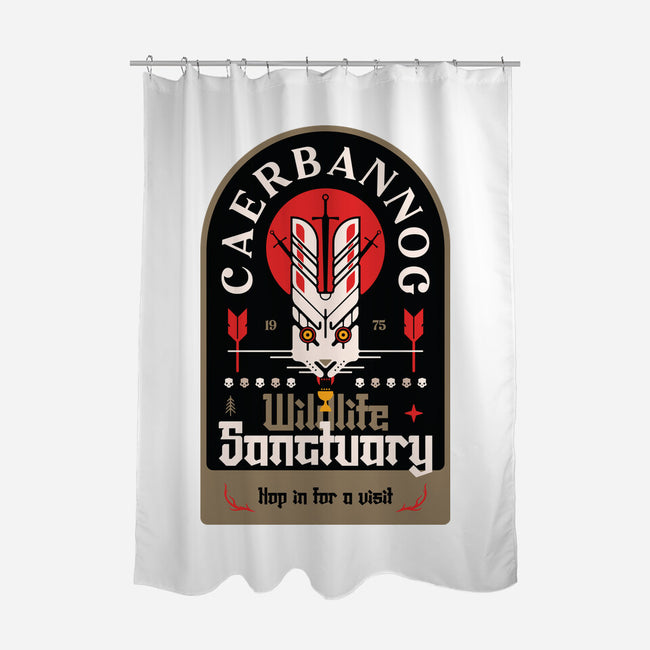 Wildlife Sanctuary-None-Polyester-Shower Curtain-BadBox