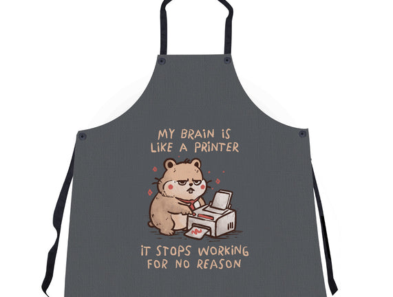 My Brain Is Like A Printer