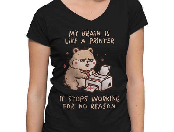 My Brain Is Like A Printer