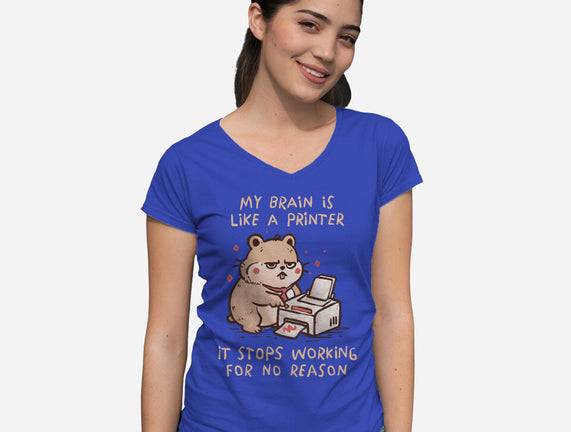My Brain Is Like A Printer