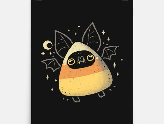 Cute Candy Corn Bat