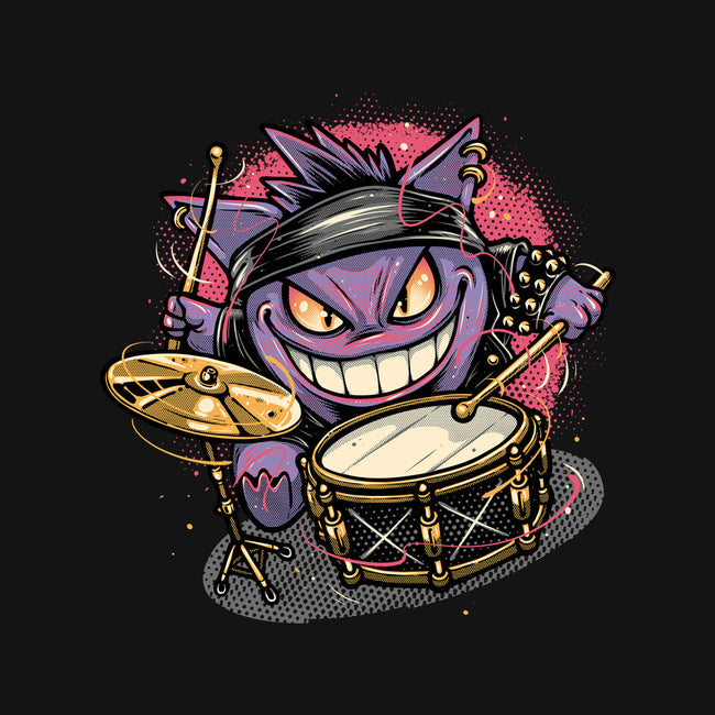 Shadow Rocker-None-Polyester-Shower Curtain-glitchygorilla