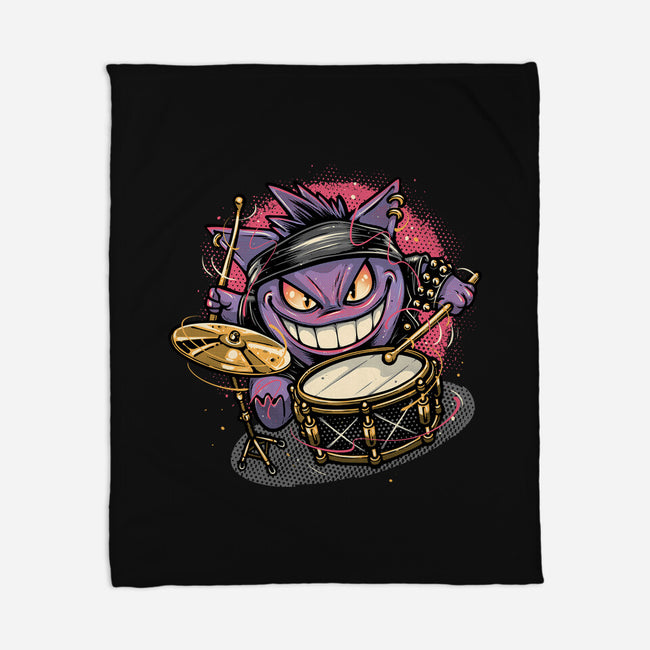Shadow Rocker-None-Fleece-Blanket-glitchygorilla