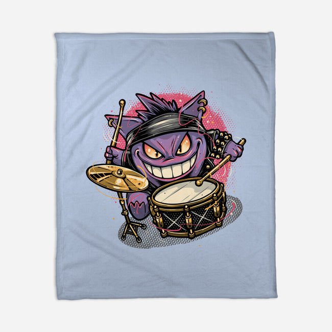 Shadow Rocker-None-Fleece-Blanket-glitchygorilla
